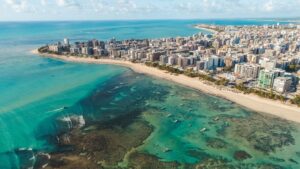 As belezas do mar de Maceió em Alagoas